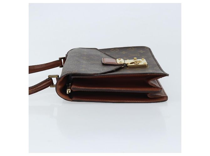 LOUIS VUITTON Borsa a Mano Monogram Concorde M51190 Auth LV ka2479 Monogramma - vista 4