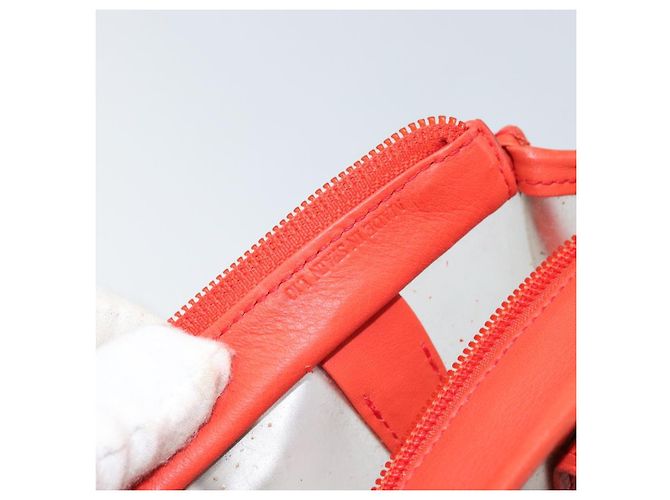 LOEWE Borsa Tote Anagramma Vinile Trasparente Rossa Auth ka2475 Rosso - vista 12