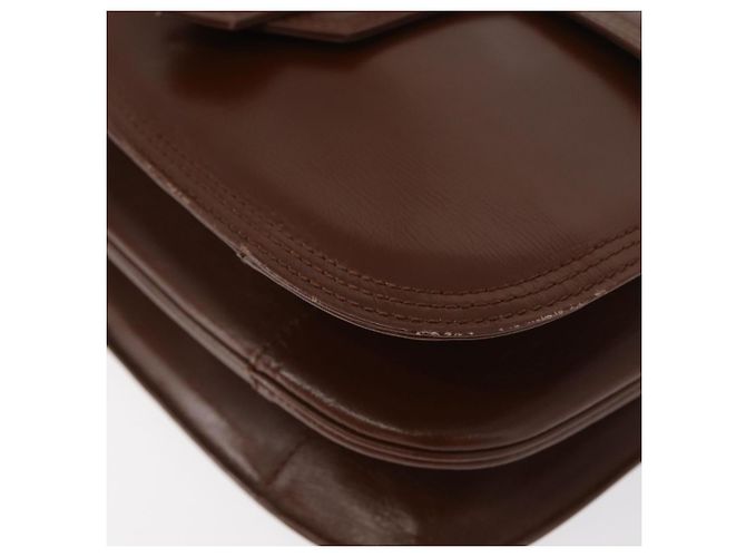 Borsa a Spalla in Pelle Marrone Auth Saint Laurent 172229 - vista 14