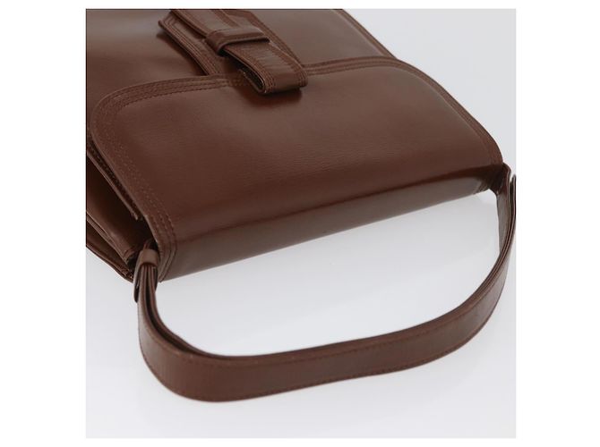 Borsa a Spalla in Pelle Marrone Auth Saint Laurent 172229 - vista 6