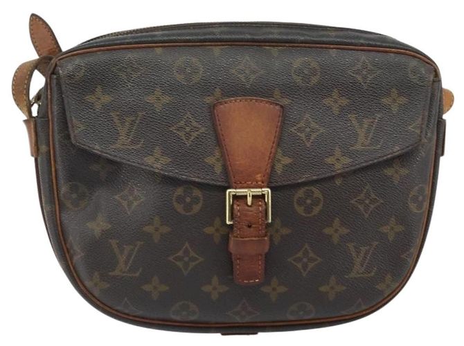 LOUIS VUITTON Borsa a Spalla Monogram Jeune Fille GM M51225 LV Auth ti3648 Monogramma - vista 13