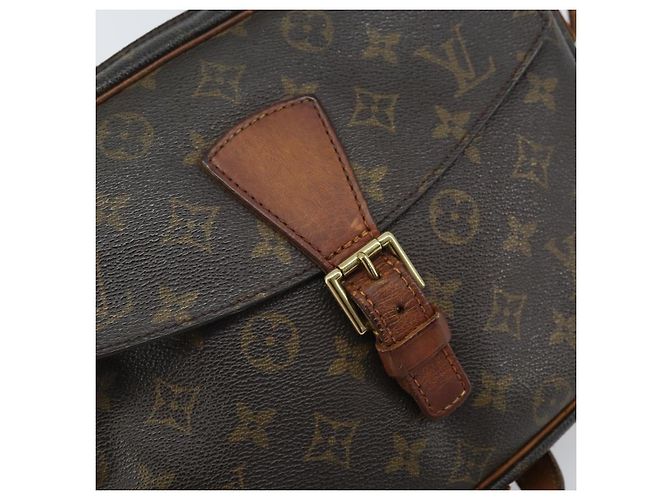 LOUIS VUITTON Borsa a Spalla Monogram Jeune Fille GM M51225 LV Auth ti3648 Monogramma - vista 18