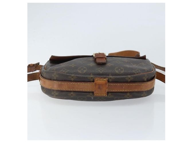 LOUIS VUITTON Borsa a Spalla Monogram Jeune Fille GM M51225 LV Auth ti3648 Monogramma - vista 5