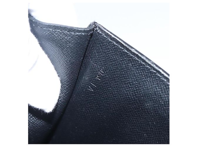 LOUIS VUITTON Epi Serie Dragonne Clutch Bag Nero M52612 LV Auth LNZ266 - vista 12