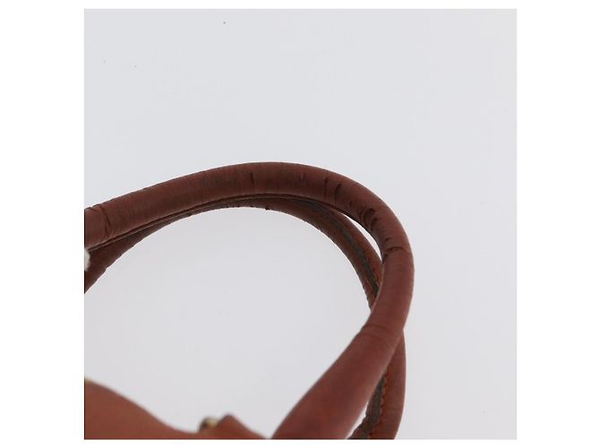 PRADA Borsa a Mano in Pelle 2 in 1 Arancione Argento Auth bs33283 - vista 14