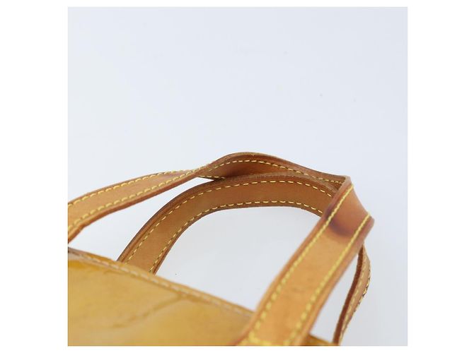 LOUIS VUITTON Borsa a Mano Monogram Vernis Reade PM Beige M91334 LV Auth 172109 - vista 8