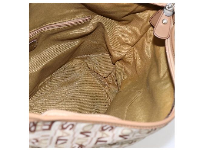 Salvatore Ferragamo Tote Bag aus Canvas Beige Auth bs33551 - Ansicht 18