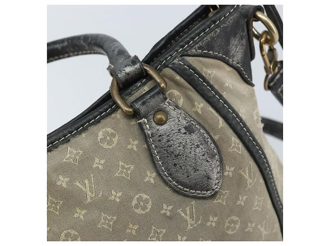 LOUIS VUITTON Borsa Monogram Idylle Buzasu Anjoul Platino M95622 Auth BA10412 - vista 10