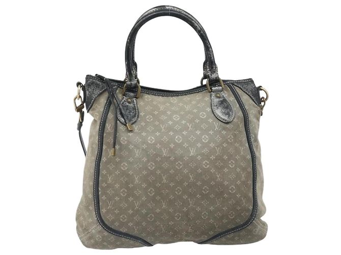 LOUIS VUITTON Borsa Monogram Idylle Buzasu Anjoul Platino M95622 Auth BA10412 - vista 13