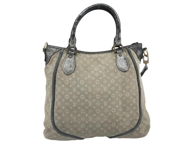 LOUIS VUITTON Borsa Monogram Idylle Buzasu Anjoul Platino M95622 Auth BA10412 - vista 2