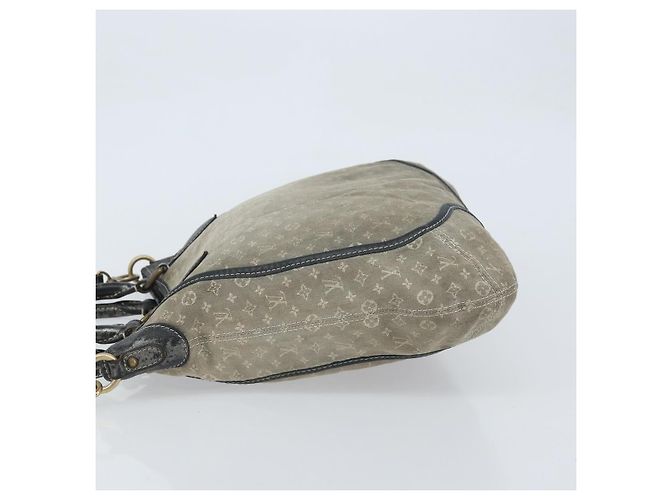 LOUIS VUITTON Borsa Monogram Idylle Buzasu Anjoul Platino M95622 Auth BA10412 - vista 4