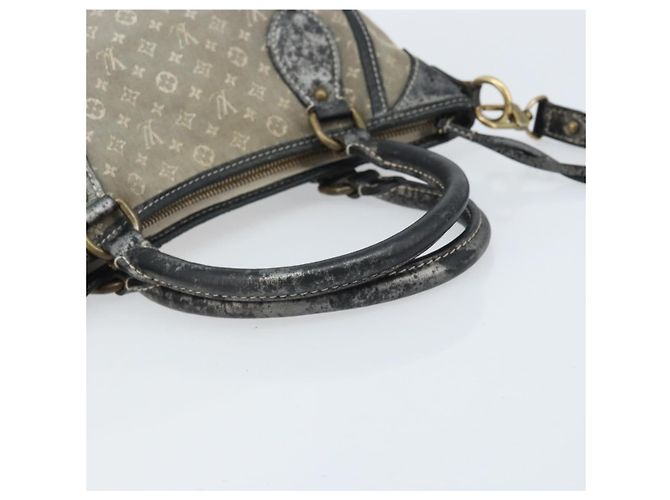 LOUIS VUITTON Borsa Monogram Idylle Buzasu Anjoul Platino M95622 Auth BA10412 - vista 7