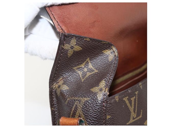LOUIS VUITTON Borsa a Spalla Monogram Saint Cloud GM M51242 LV Auth 170822 Monogramma - vista 9