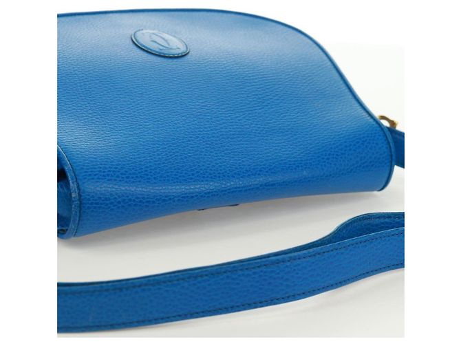 CARTIER Must Line Borsa a Spalla in Pelle Blu Oro Auth 168927V D'oro - vista 6
