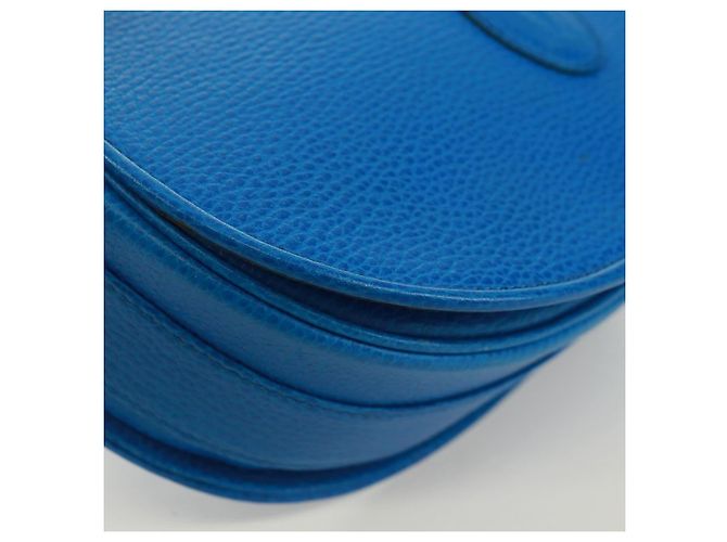 CARTIER Must Line Borsa a Spalla in Pelle Blu Oro Auth 168927V D'oro - vista 9