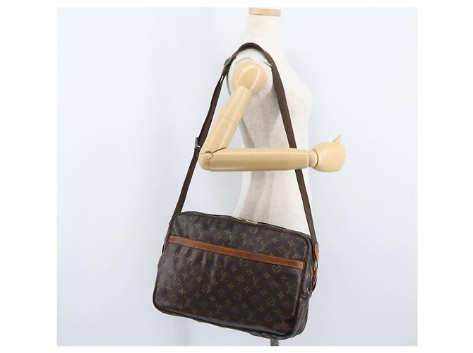 LOUIS VUITTON Borsa a Spalla Monogram Reporter GM M45252 LV Auth 171360 Monogramma - vista 28