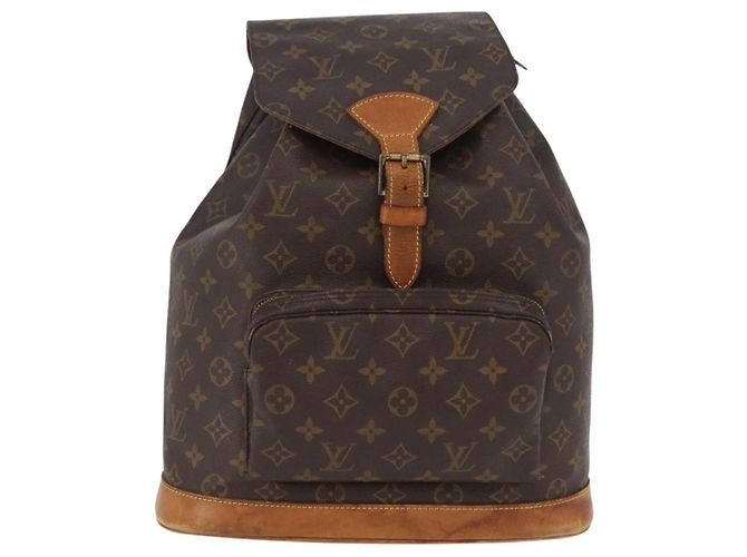 LOUIS VUITTON Monogram Montsouris GM Rucksack M51135 Auth LV 142860 Monogramm - Ansicht 13