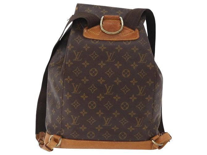 LOUIS VUITTON Monogram Montsouris GM Rucksack M51135 Auth LV 142860 Monogramm - Ansicht 2