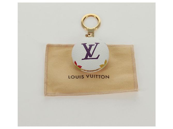 LOUIS VUITTON Charm Astropill Monogram Multicolore Bianco M51911 LV Auth 171866V - vista 12