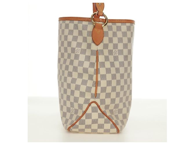 LOUIS VUITTON Borsa a Spalla Damier Azur Delightful MM N41448 LV Auth 171015V - vista 3