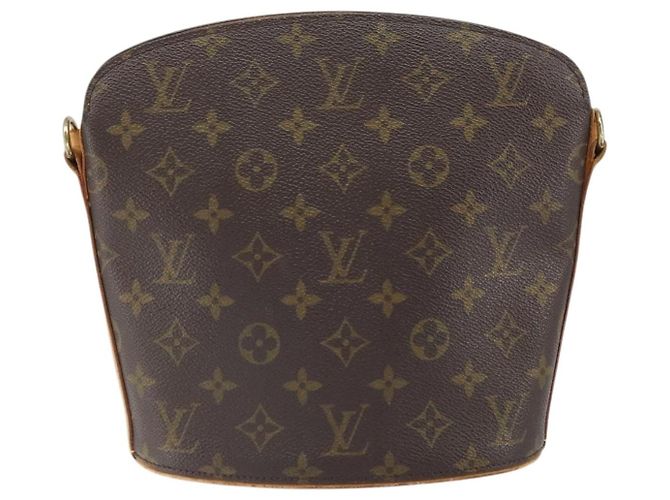LOUIS VUITTON Bolsa de Ombro Monogram Drouot M51290 LV Auth am10393 Monograma - vista 13