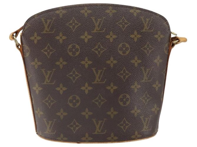 LOUIS VUITTON Bolsa de Ombro Monogram Drouot M51290 LV Auth am10393 Monograma - vista 2