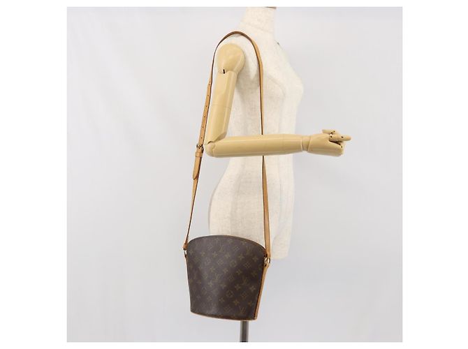 LOUIS VUITTON Bolsa de Ombro Monogram Drouot M51290 LV Auth am10393 Monograma - vista 21