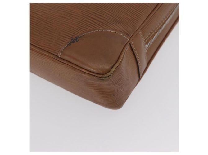LOUIS VUITTON Epi Porta Documentos Viagem Bolsa de Negócios Marrom M54478 Auth BA10800 - vista 15