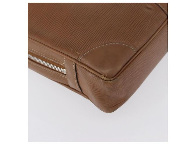 LOUIS VUITTON Epi Porta Documentos Viagem Bolsa de Negócios Marrom M54478 Auth BA10800 - vista 16
