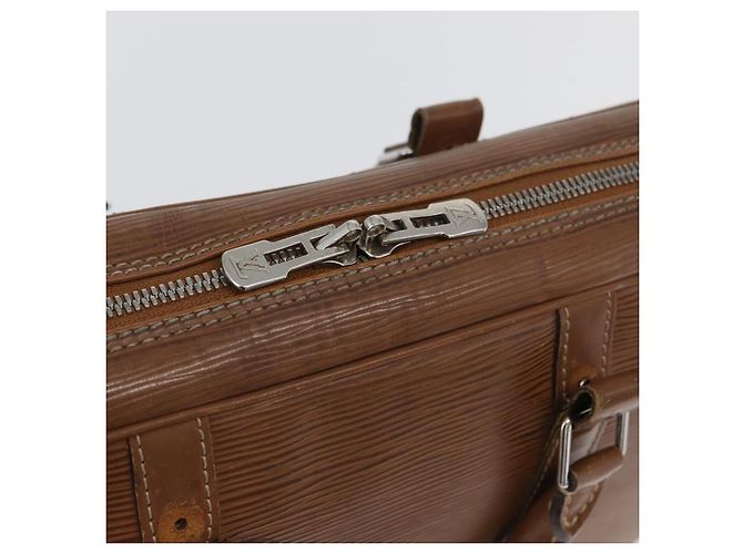 LOUIS VUITTON Epi Porta Documentos Viagem Bolsa de Negócios Marrom M54478 Auth BA10800 - vista 18
