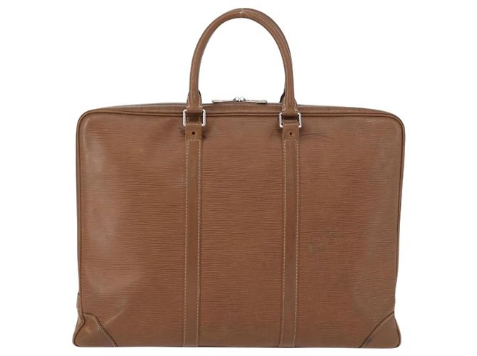 LOUIS VUITTON Epi Porta Documentos Viagem Bolsa de Negócios Marrom M54478 Auth BA10800 - vista 2