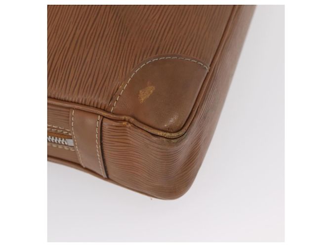 LOUIS VUITTON Epi Porta Documentos Viagem Bolsa de Negócios Marrom M54478 Auth BA10800 - vista 8