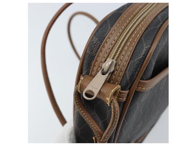 Borsa a spalla in tela a nido d'ape PVC nera Christian Dior Auth ep13545 Nero - vista 10