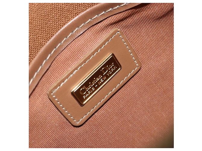 Borsa a spalla in tela a nido d'ape PVC nera Christian Dior Auth ep13545 Nero - vista 11