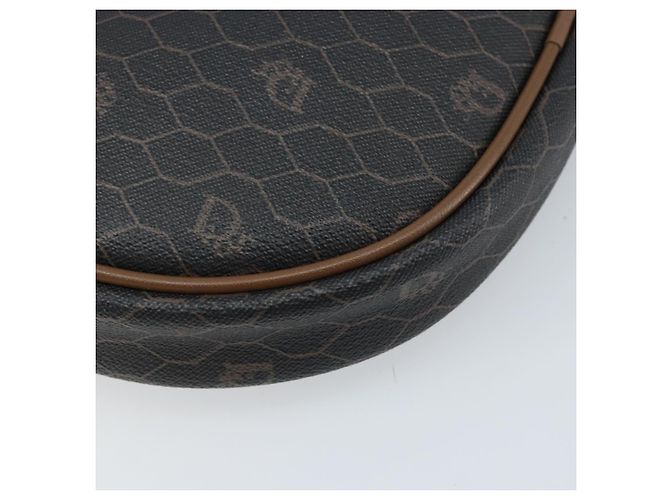 Borsa a spalla in tela a nido d'ape PVC nera Christian Dior Auth ep13545 Nero - vista 16