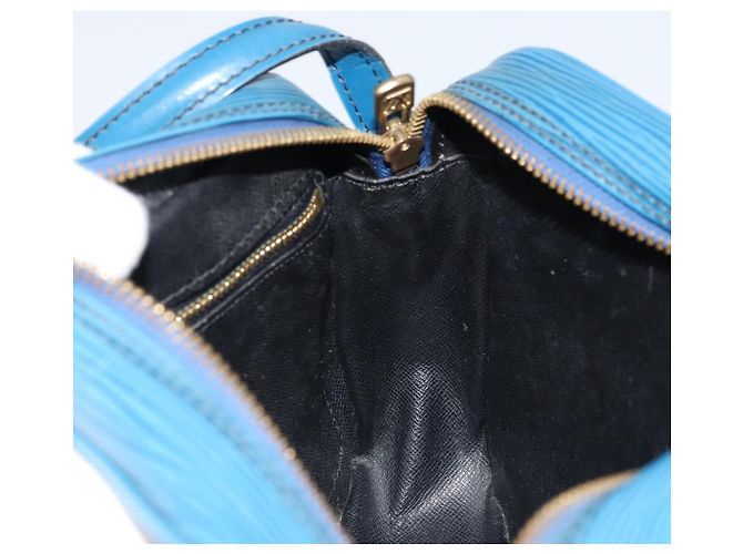 LOUIS VUITTON Borsa a Spalla Epi Trocadero 23 Blu M52305 LV Auth 173247 - vista 20