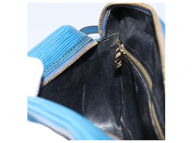LOUIS VUITTON Borsa a Spalla Epi Trocadero 23 Blu M52305 LV Auth 173247 - vista 21