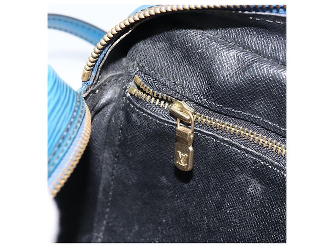 LOUIS VUITTON Borsa a Spalla Epi Trocadero 23 Blu M52305 LV Auth 173247 - vista 22