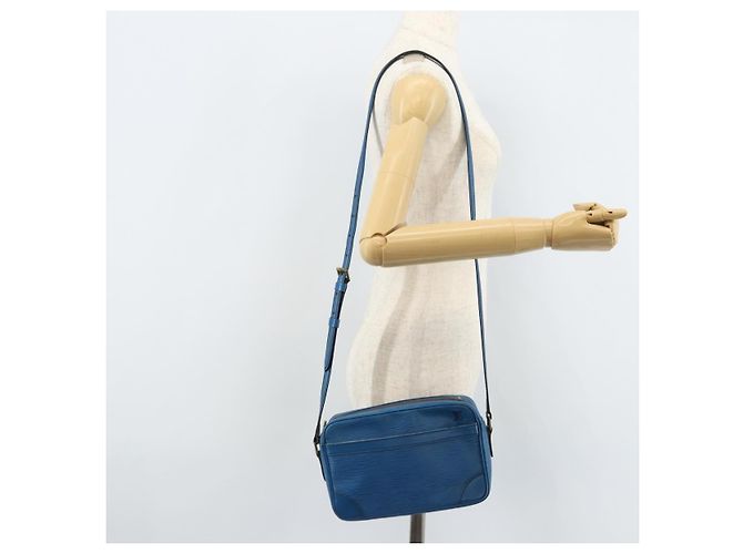 LOUIS VUITTON Borsa a Spalla Epi Trocadero 23 Blu M52305 LV Auth 173247 - vista 23