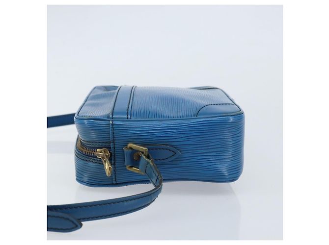 LOUIS VUITTON Borsa a Spalla Epi Trocadero 23 Blu M52305 LV Auth 173247 - vista 4