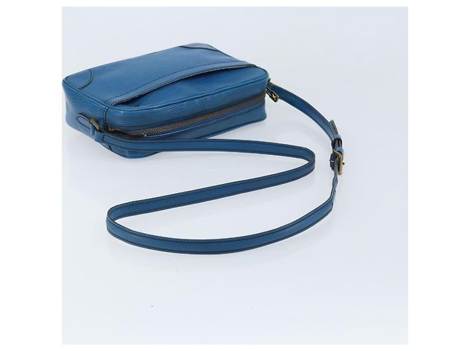 LOUIS VUITTON Borsa a Spalla Epi Trocadero 23 Blu M52305 LV Auth 173247 - vista 7