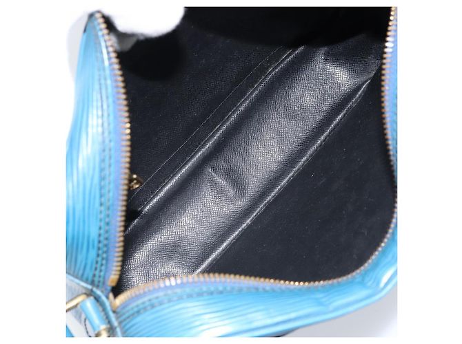 LOUIS VUITTON Borsa a Spalla Epi Trocadero 23 Blu M52305 LV Auth 173247 - vista 9