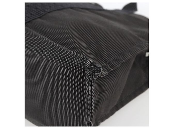 Hermès HERMES Handtasche Her Line MM Canvas Grau Silber Auth th6604 Braun - Ansicht 15
