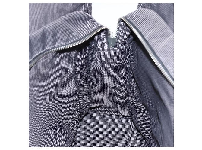 Hermès HERMES Handtasche Her Line MM Canvas Grau Silber Auth th6604 Braun - Ansicht 18