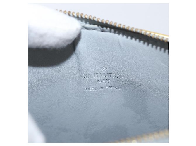 LOUIS VUITTON Bolsa de Accesorios Motto Monogram Vernis Gris M91030 LV Auth 172116 - vista 19