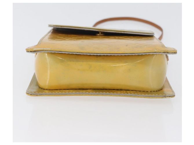 LOUIS VUITTON Bolsa de Accesorios Motto Monogram Vernis Gris M91030 LV Auth 172116 - vista 6
