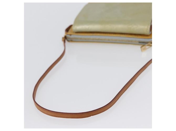 LOUIS VUITTON Bolsa de Accesorios Motto Monogram Vernis Gris M91030 LV Auth 172116 - vista 8