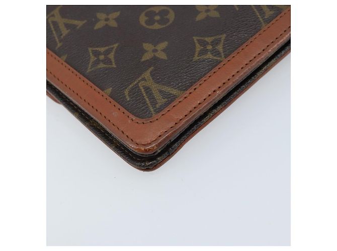 LOUIS VUITTON Pochette Damier Monogram GM Borsa Clutch M51810 Auth LV ka2610 Monogramma - vista 16