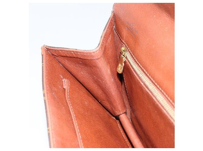 LOUIS VUITTON Pochette Damier Monogram GM Borsa Clutch M51810 Auth LV ka2610 Monogramma - vista 18