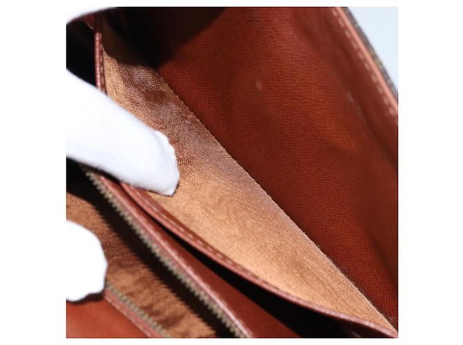 LOUIS VUITTON Pochette Damier Monogram GM Borsa Clutch M51810 Auth LV ka2610 Monogramma - vista 20